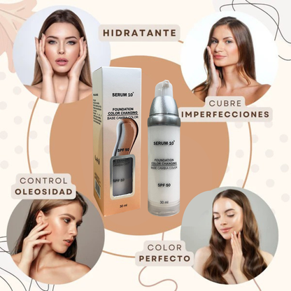 LA ÚNICA BASE DE MAQUILLAJE MÁGICA QUE CAMBIA DE COLOR 😍 ORIGINAL
