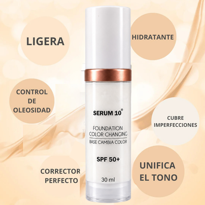 LA ÚNICA BASE DE MAQUILLAJE MÁGICA QUE CAMBIA DE COLOR 🤩 ORIGINAL