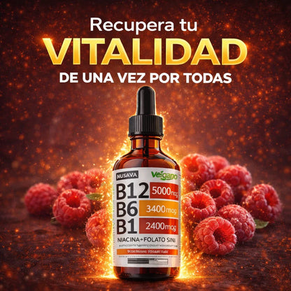 VITAMINA B12 COMPLEX NUSAVA ORIGINAL 🤩 SUPER OFERTA