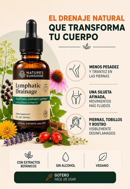 DRENAJE LINFÁTICO NATURAL ORIGINAL 😍 SUPER OFERTA